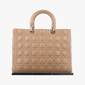 Lady DiorBeigeLambskin01-MA-0112レディディオールベージュラムスキン01-MA-0112