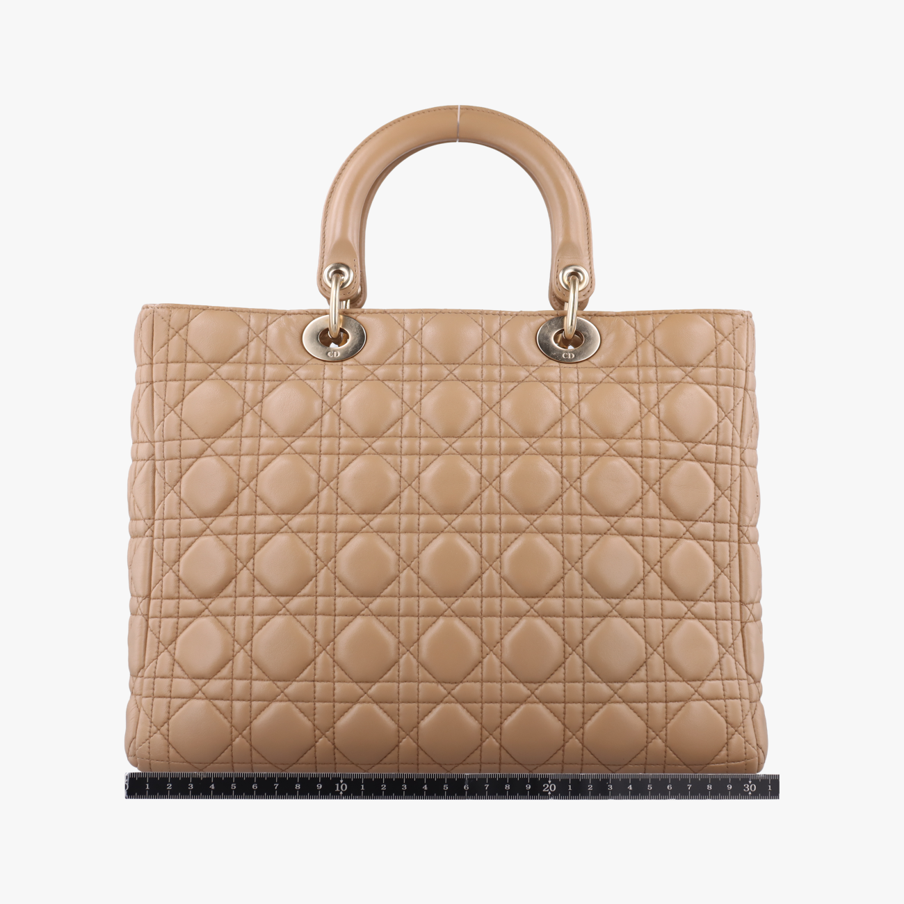 Lady DiorBeigeLambskin01-MA-0112レディディオールベージュラムスキン01-MA-0112