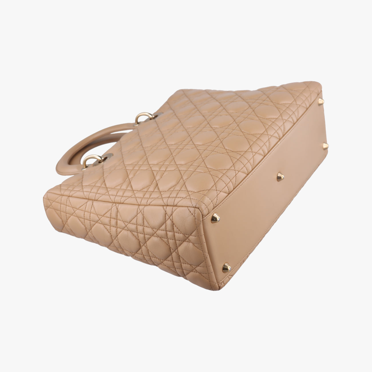 Lady DiorBeigeLambskin01-MA-0112レディディオールベージュラムスキン01-MA-0112