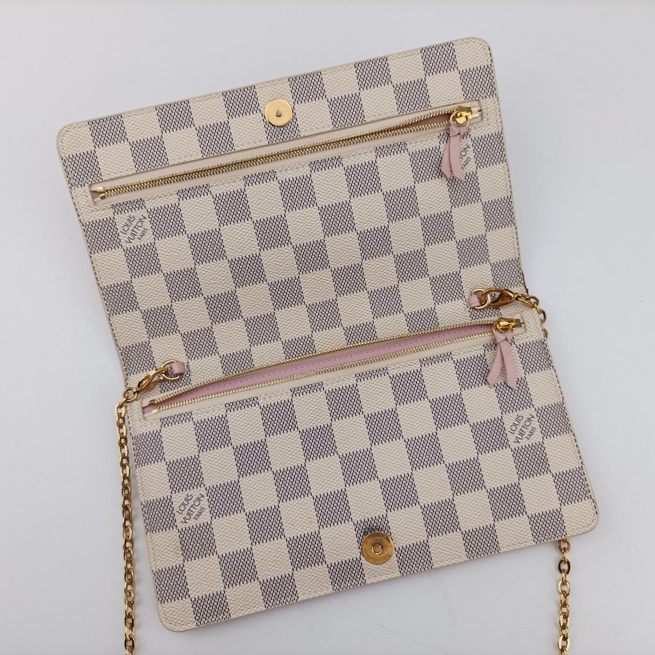 Summer Trunks Pochette WeekendAzur×multiDamier CanvasN60108UB1198サマートランク ポシェット ウィークエンドアズール×マルチダミエキャンバN60108UB1198