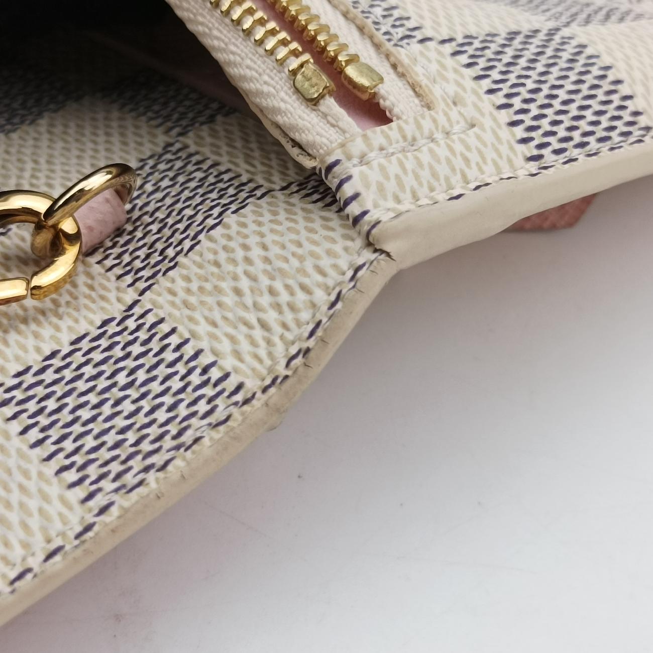 Summer Trunks Pochette WeekendAzur×multiDamier CanvasN60108UB1198サマートランク ポシェット ウィークエンドアズール×マルチダミエキャンバN60108UB1198