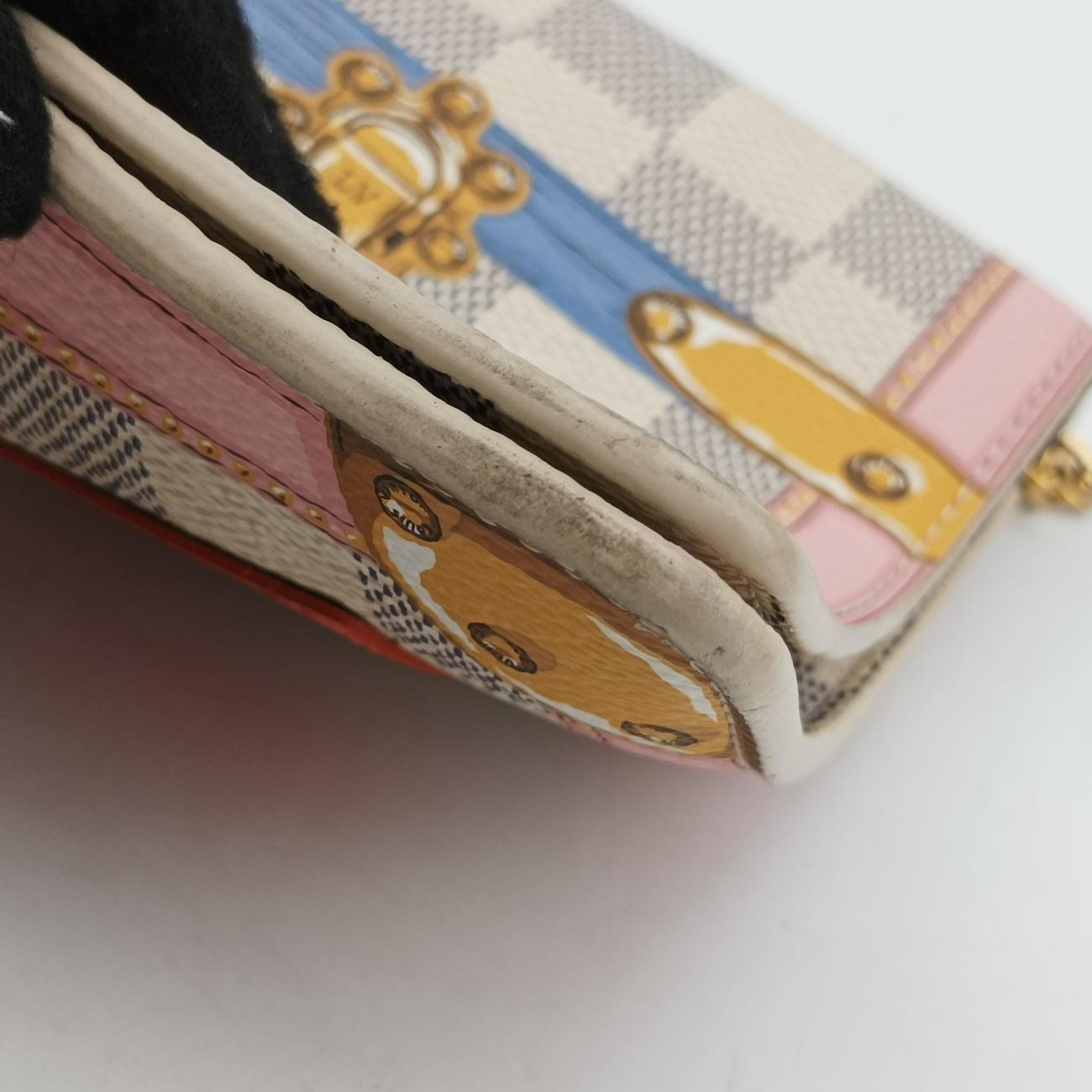 Summer Trunks Pochette WeekendAzur×multiDamier CanvasN60108UB1198サマートランク ポシェット ウィークエンドアズール×マルチダミエキャンバN60108UB1198