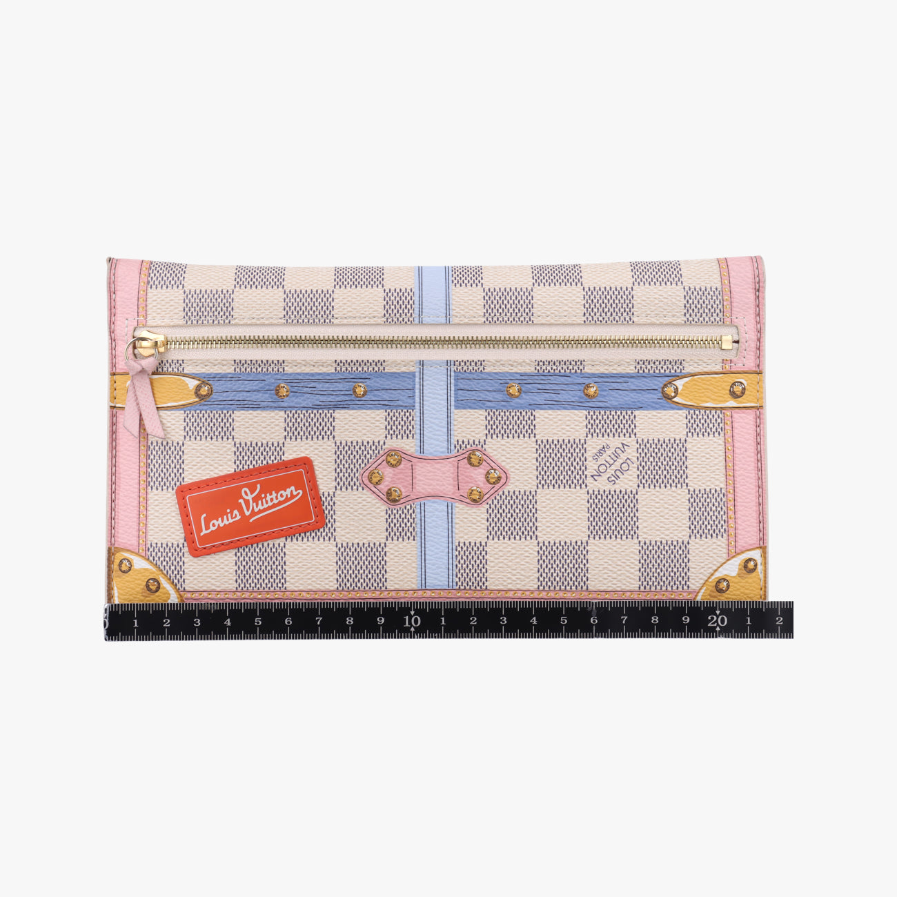 Summer Trunks Pochette WeekendAzur×multiDamier CanvasN60108UB1198サマートランク ポシェット ウィークエンドアズール×マルチダミエキャンバN60108UB1198
