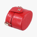Matelasse CC Allure Vanity CaseRedPatentAP157330581520マトラッセ ココ アリュール バニティ ケースレッドパテントAP157330581520