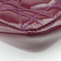 Miss Dior Cannage New RockPurplePatent Leather02-LU-0132ミス ディオール カナージュ ニューロックパープルパテント02-LU-0132