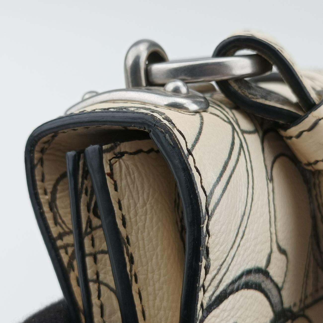 Rabbit print Cahier MulticolourLeather25ラビットプリント カイエマルチカラーレザー25