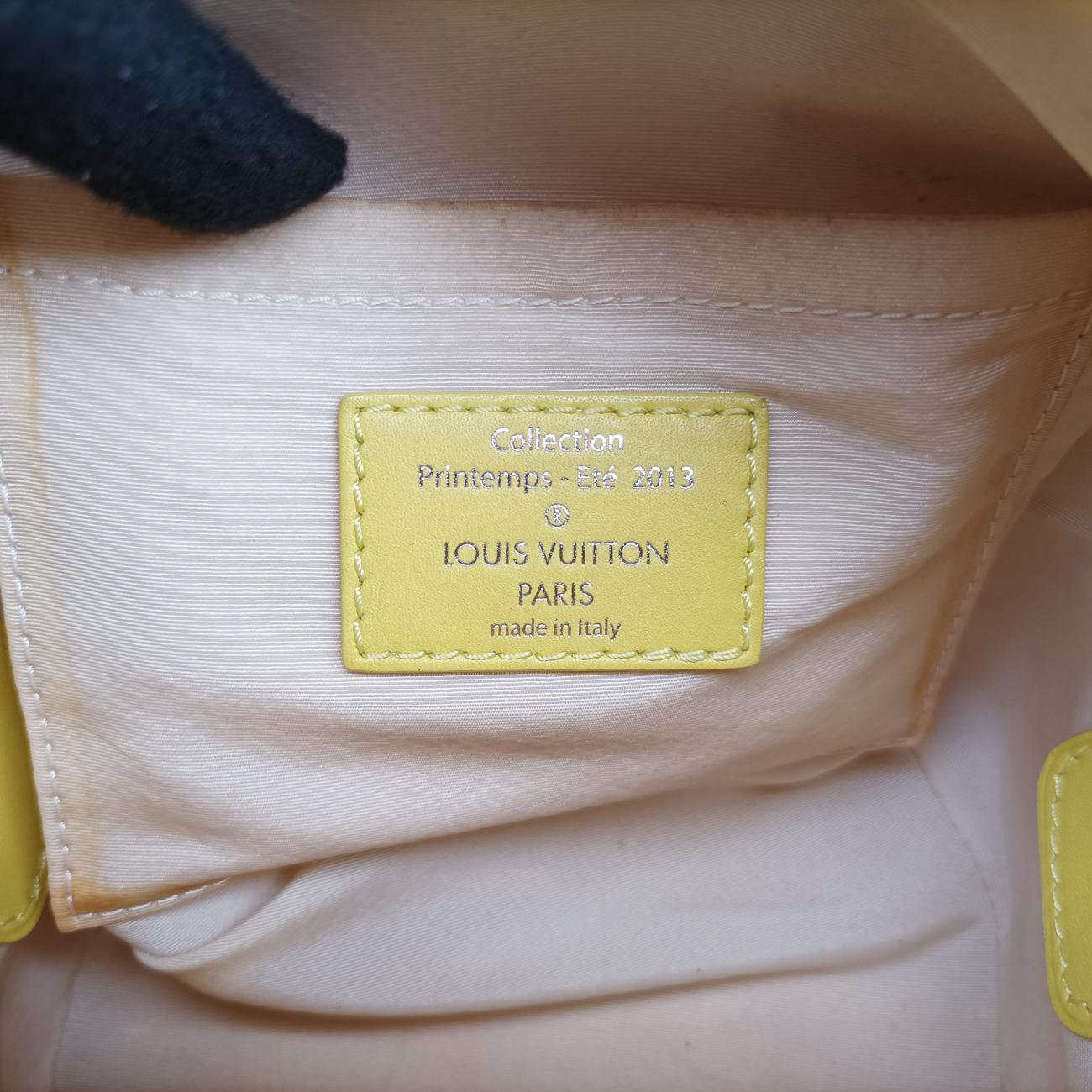 Speedy CubeSequined Jaune×WhitesequinsM48900FO0173スピーディキューブスパンコールジョーヌ×ホワイトスパンコールM48900FO0173