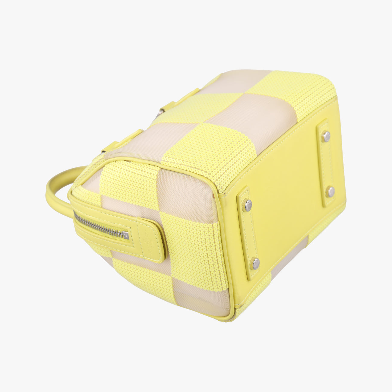 Speedy CubeSequined Jaune×WhitesequinsM48900FO0173スピーディキューブスパンコールジョーヌ×ホワイトスパンコールM48900FO0173