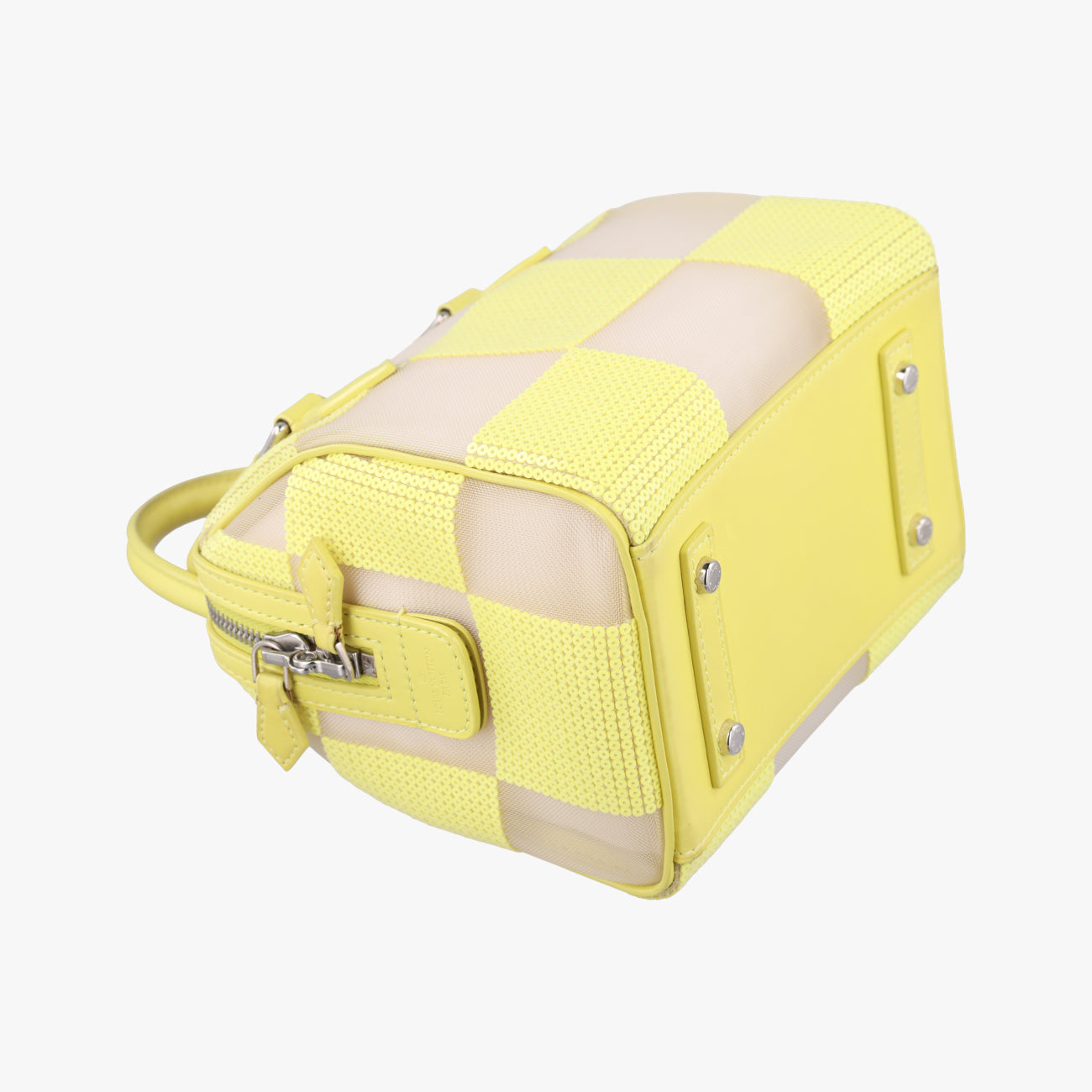 Speedy CubeSequined Jaune×WhitesequinsM48900FO0173スピーディキューブスパンコールジョーヌ×ホワイトスパンコールM48900FO0173