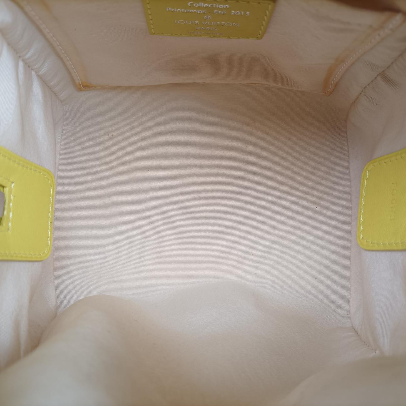 Speedy CubeSequined Jaune×WhitesequinsM48900FO0173スピーディキューブスパンコールジョーヌ×ホワイトスパンコールM48900FO0173