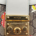 PadlockBeige x MulticolorPVC coated canvas498156C035184653パドロックベージュｘマルチカラーPVCコーティングキャンバス498156C035184653