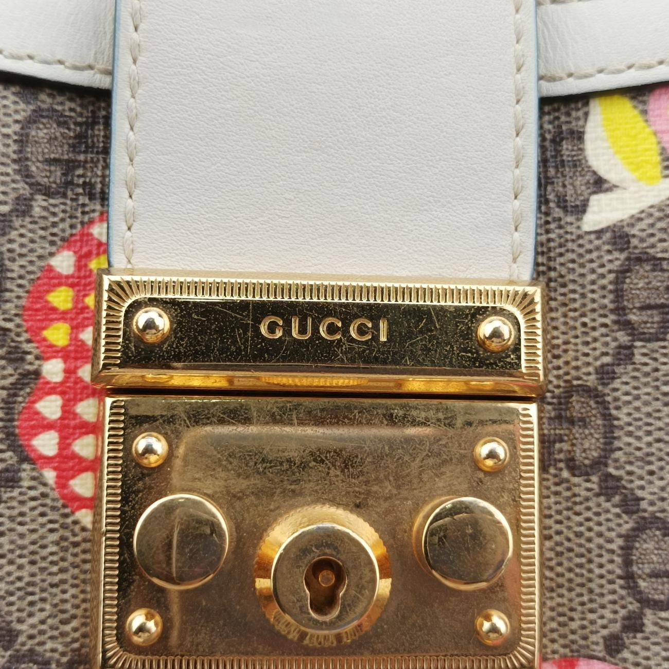 PadlockBeige x MulticolorPVC coated canvas498156C035184653パドロックベージュｘマルチカラーPVCコーティングキャンバス498156C035184653
