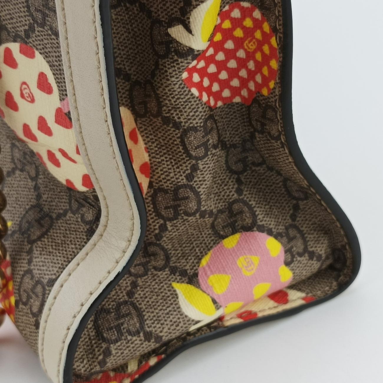 PadlockBeige x MulticolorPVC coated canvas498156C035184653パドロックベージュｘマルチカラーPVCコーティングキャンバス498156C035184653