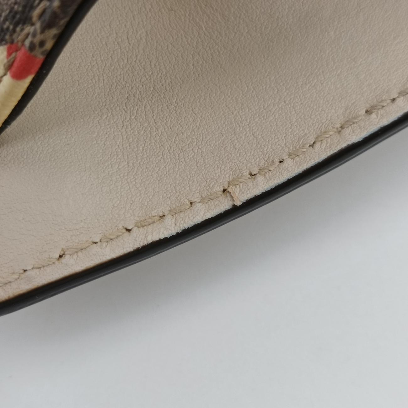 PadlockBeige x MulticolorPVC coated canvas498156C035184653パドロックベージュｘマルチカラーPVCコーティングキャンバス498156C035184653