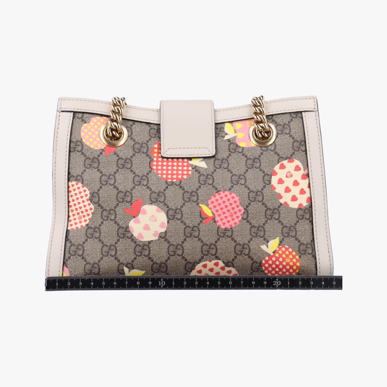 PadlockBeige x MulticolorPVC coated canvas498156C035184653パドロックベージュｘマルチカラーPVCコーティングキャンバス498156C035184653