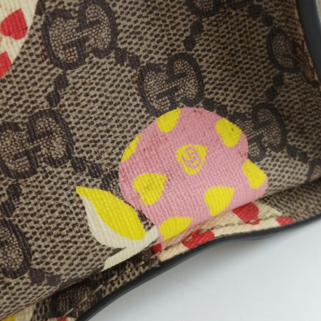 PadlockBeige x MulticolorPVC coated canvas498156C035184653パドロックベージュｘマルチカラーPVCコーティングキャンバス498156C035184653
