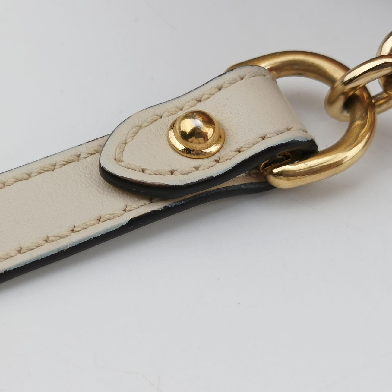 PadlockBeige x MulticolorPVC coated canvas498156C035184653パドロックベージュｘマルチカラーPVCコーティングキャンバス498156C035184653
