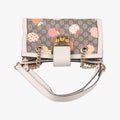 PadlockBeige x MulticolorPVC coated canvas498156C035184653パドロックベージュｘマルチカラーPVCコーティングキャンバス498156C035184653