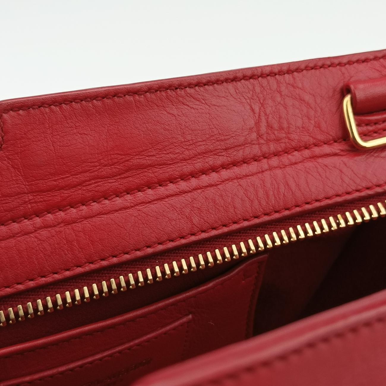 Y Ligne Petit CabasRedLeather311210311210.527066Yライン プチカバスレッドレザー311210311210.527066