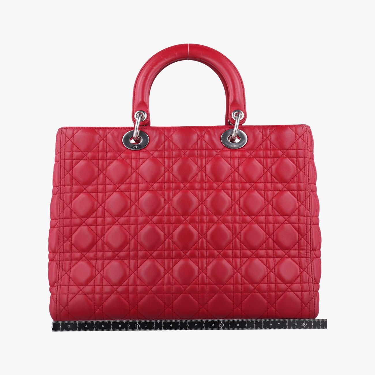 Lady DiorRedlambskin02-MA-0172レディディオールレッドラムスキン02-MA-0172