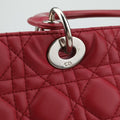 Lady DiorRedlambskin02-MA-0172レディディオールレッドラムスキン02-MA-0172