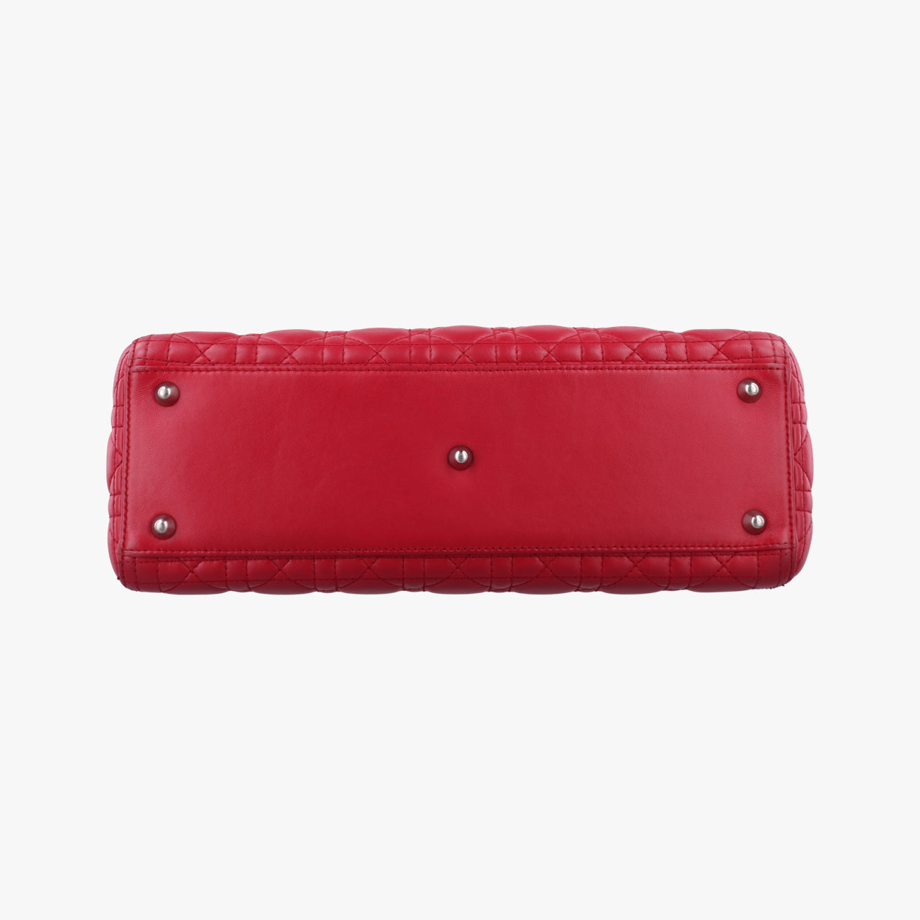 Lady DiorRedlambskin02-MA-0172レディディオールレッドラムスキン02-MA-0172
