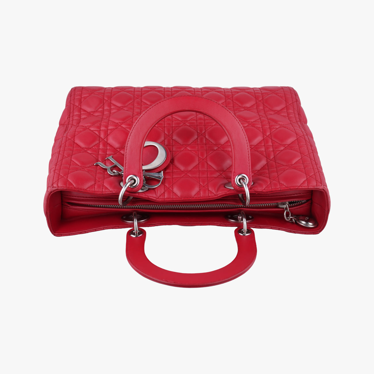Lady DiorRedlambskin02-MA-0172レディディオールレッドラムスキン02-MA-0172