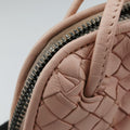 NODINI IntrecciatoPinklambskinB03964940Jノディーニ イントレチャートピンクラムスキンB03964940J