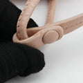 NODINI IntrecciatoPinklambskinB03964940Jノディーニ イントレチャートピンクラムスキンB03964940J