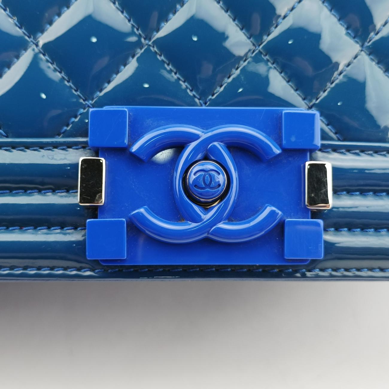 BOY CHANELBluePatentA9269320476933ボーイシャネルブルーパテントA9269320476933