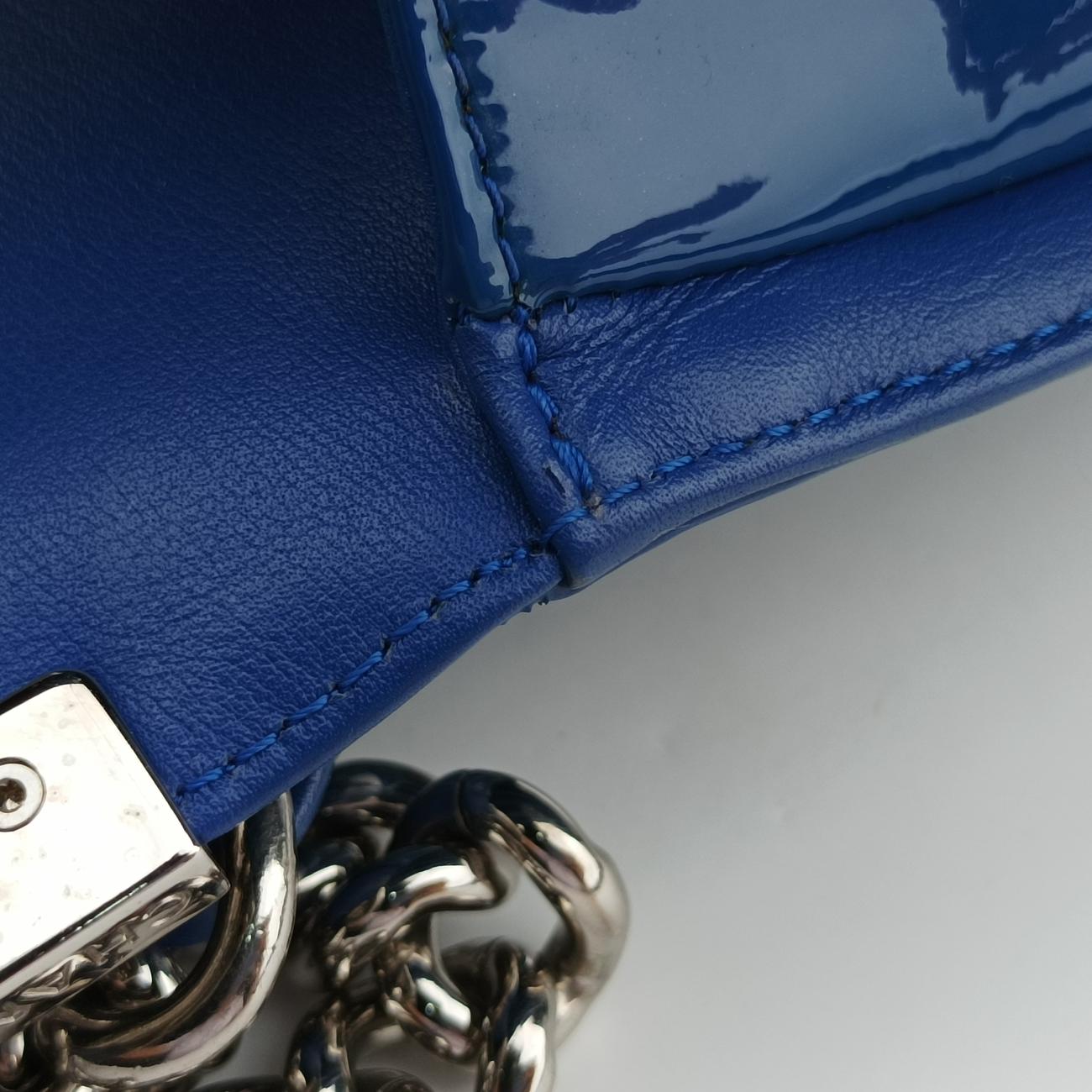 BOY CHANELBluePatentA9269320476933ボーイシャネルブルーパテントA9269320476933