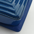 BOY CHANELBluePatentA9269320476933ボーイシャネルブルーパテントA9269320476933