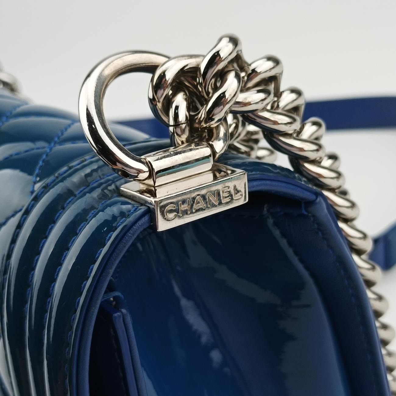 BOY CHANELBluePatentA9269320476933ボーイシャネルブルーパテントA9269320476933