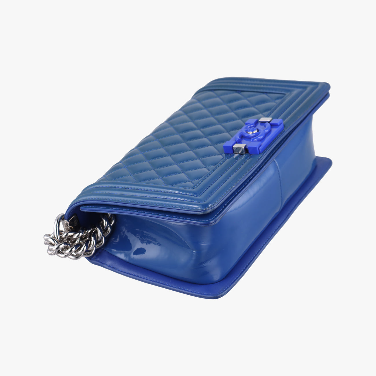 BOY CHANELBluePatentA9269320476933ボーイシャネルブルーパテントA9269320476933