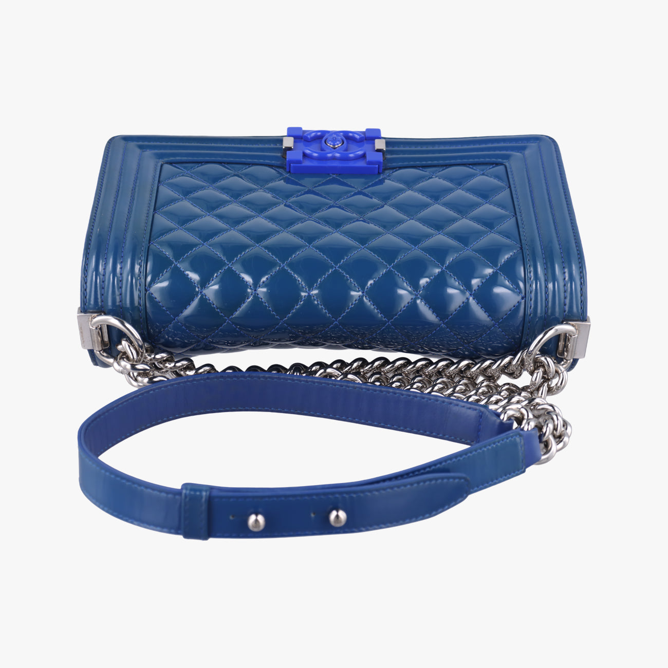 BOY CHANELBluePatentA9269320476933ボーイシャネルブルーパテントA9269320476933