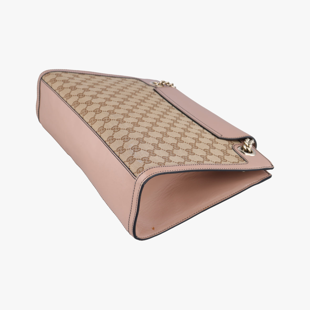 EmilyBeige×BrownFabric x leather295403B012937100エミリーベージュ×ブラウンファブリック×レザー295403B012937100