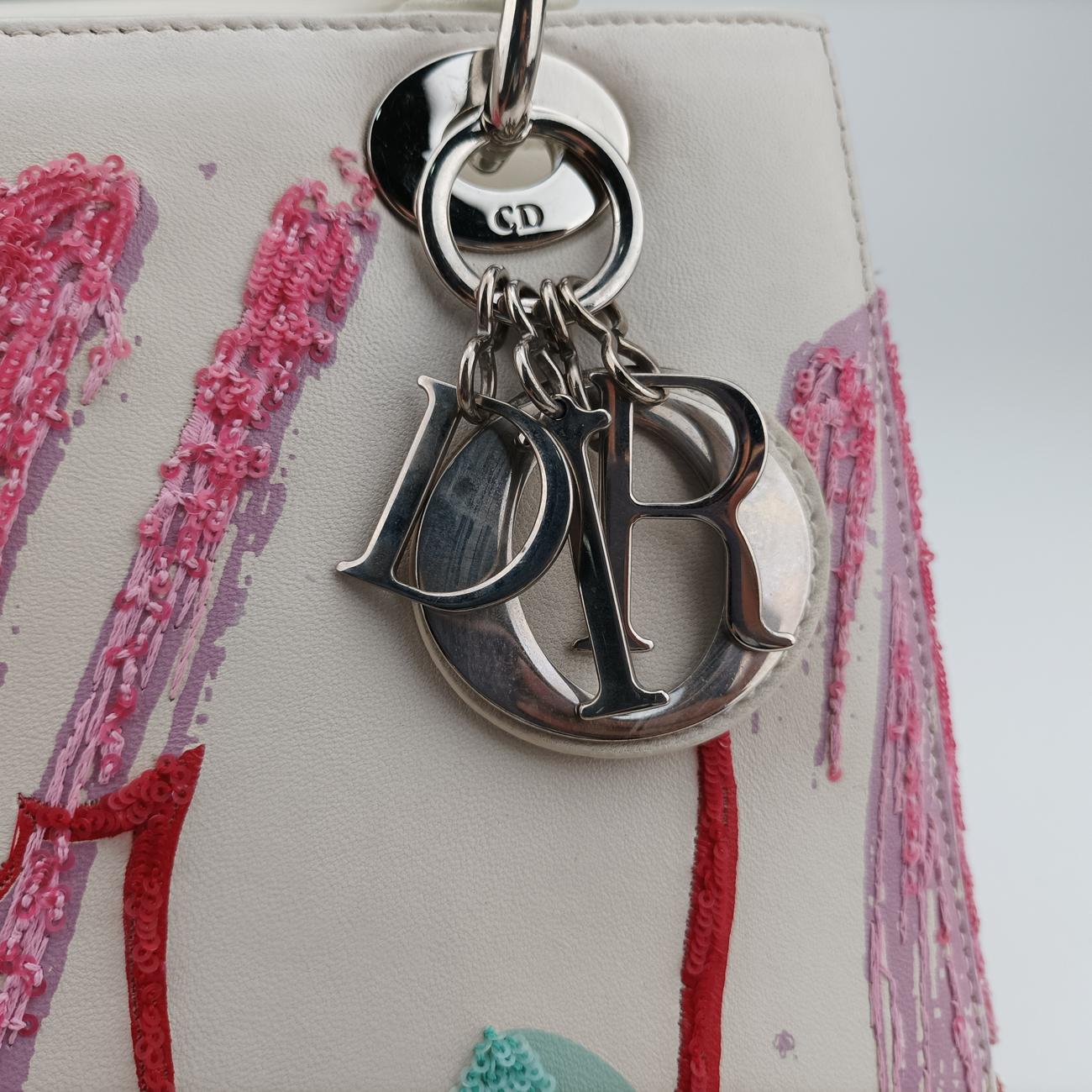 Lady DiorMulticolourLeather18-MA-0115レディディオールマルチカラーレザー18-MA-0115