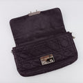 Miss Dior Cannage New LockDark Purplelambskin07-LU-0130ミスディオール カナージュ ニューロックダークパープルラムスキン07-LU-0130