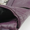 Miss Dior Cannage New LockDark Purplelambskin07-LU-0130ミスディオール カナージュ ニューロックダークパープルラムスキン07-LU-0130