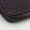 Miss Dior Cannage New LockDark Purplelambskin07-LU-0130ミスディオール カナージュ ニューロックダークパープルラムスキン07-LU-0130
