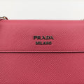 Small Double TurnlockPinkSAFFIANO LeatherBT955X7 Lスモール ダブル ターンロックピンクサフィアーノレザーBT955X7 L