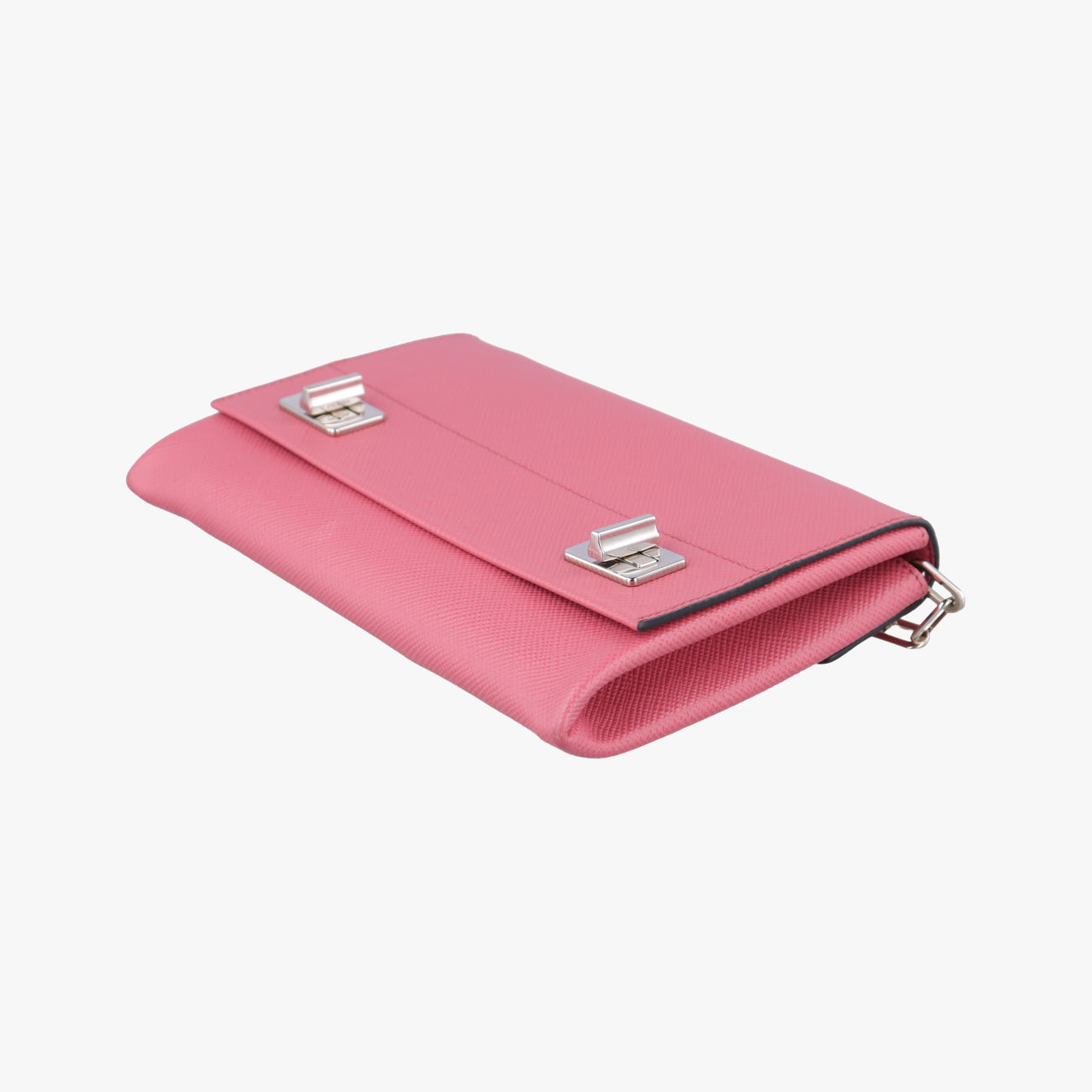 Small Double TurnlockPinkSAFFIANO LeatherBT955X7 Lスモール ダブル ターンロックピンクサフィアーノレザーBT955X7 L