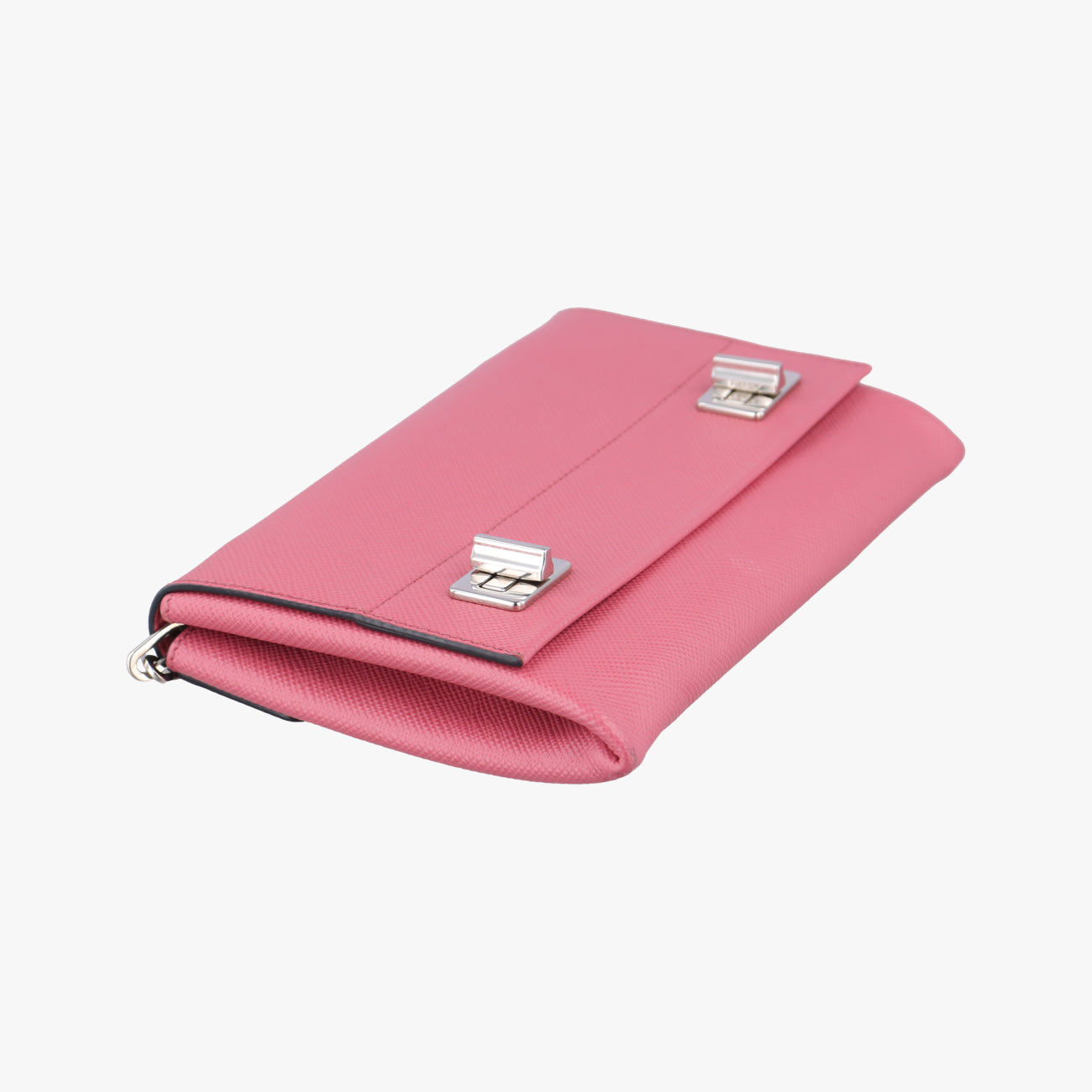 Small Double TurnlockPinkSAFFIANO LeatherBT955X7 Lスモール ダブル ターンロックピンクサフィアーノレザーBT955X7 L
