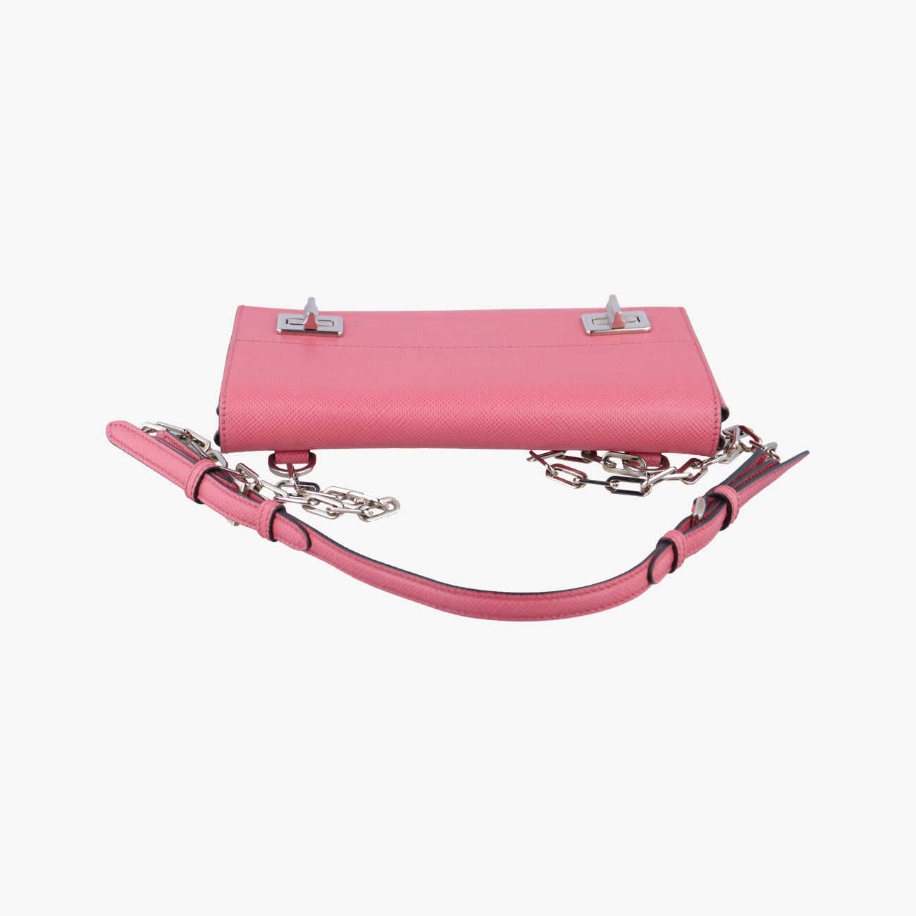 Small Double TurnlockPinkSAFFIANO LeatherBT955X7 Lスモール ダブル ターンロックピンクサフィアーノレザーBT955X7 L