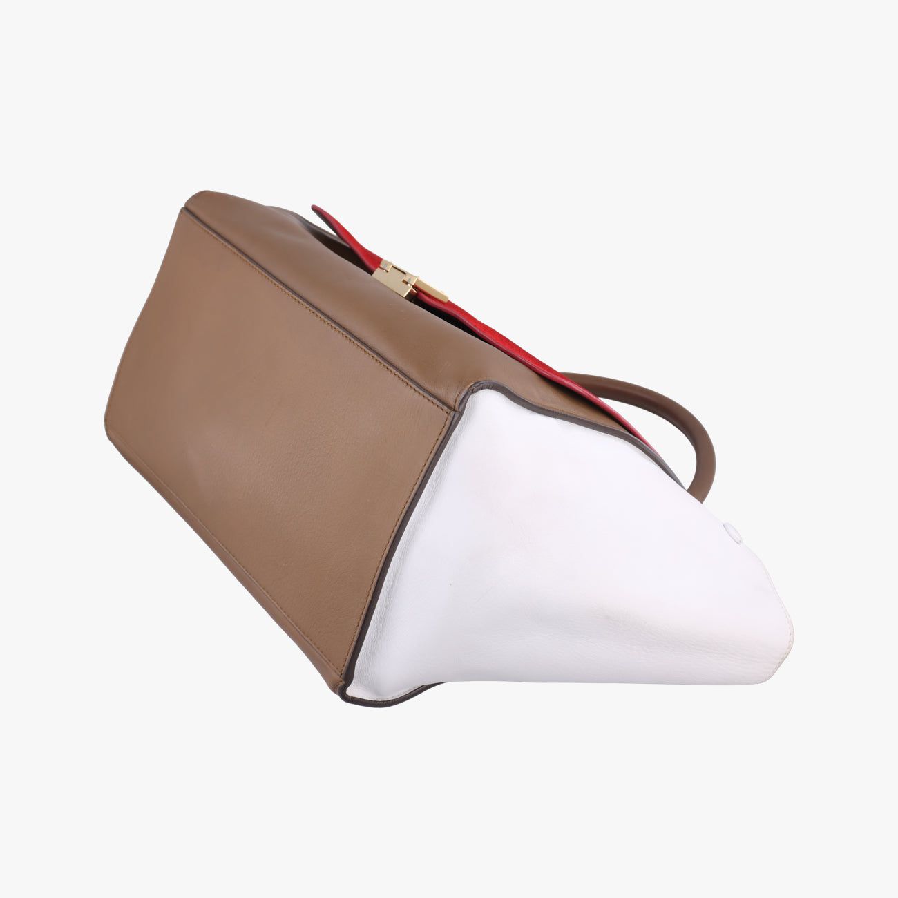 Trapeze MediumRed x Brown x WhiteLeather/suedeW-CU-0162トラペーズミディアムレッド×ブラウン×ホワイトレザー/スエードW-CU-0162