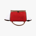 Trapeze MediumRed x Brown x WhiteLeather/suedeW-CU-0162トラペーズミディアムレッド×ブラウン×ホワイトレザー/スエードW-CU-0162