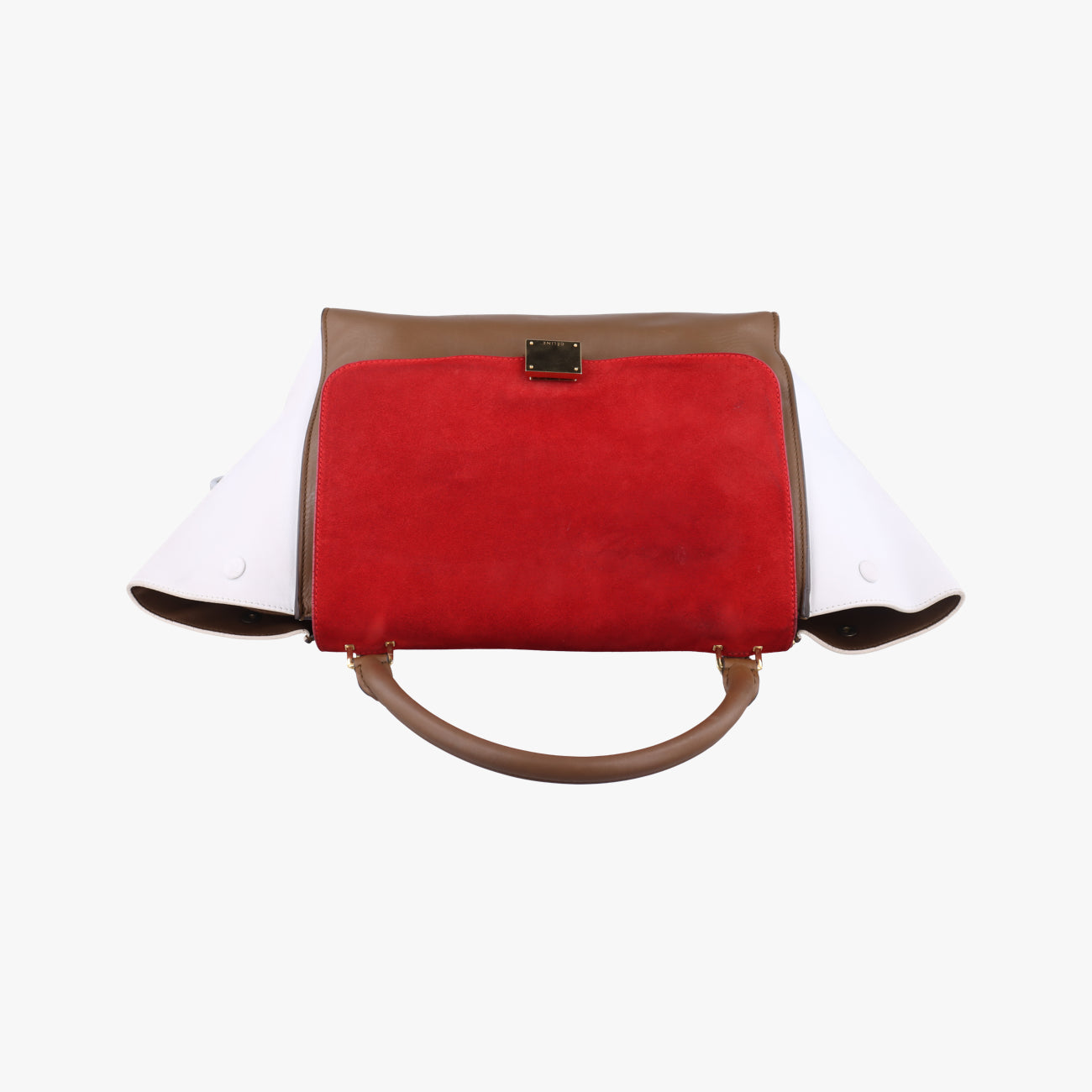 Trapeze MediumRed x Brown x WhiteLeather/suedeW-CU-0162トラペーズミディアムレッド×ブラウン×ホワイトレザー/スエードW-CU-0162