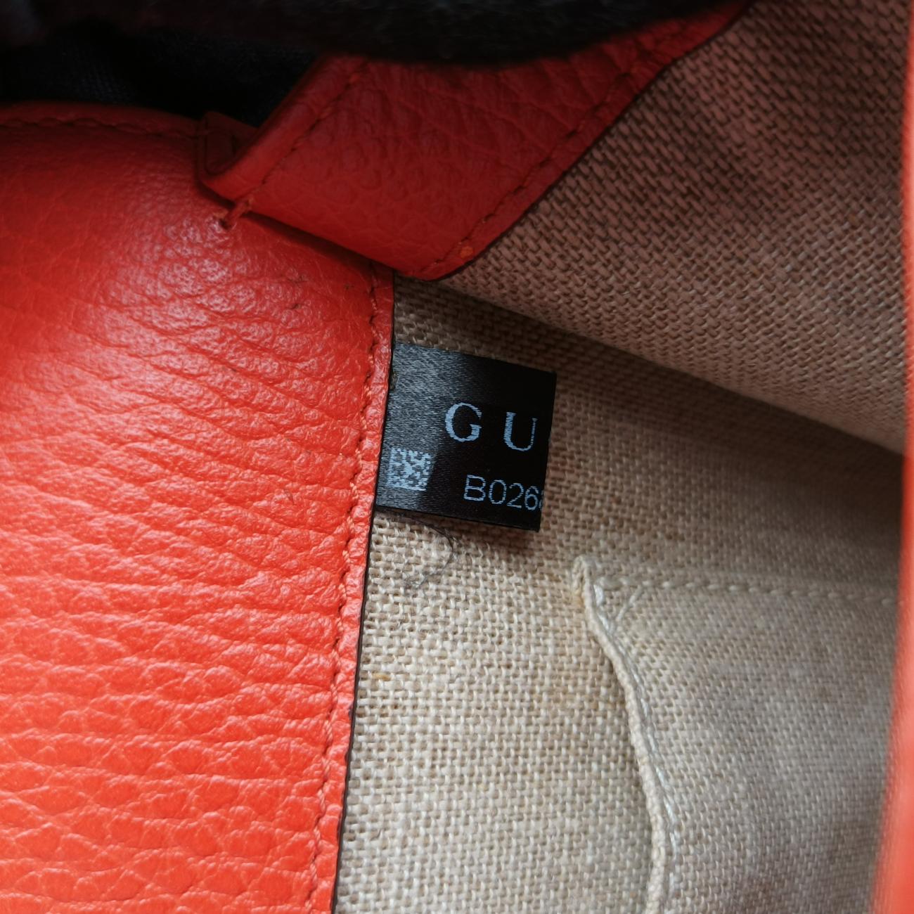 Interlocking GOrangeLeather510304B026856363インターロッキングGオレンジレザー510304B026856363