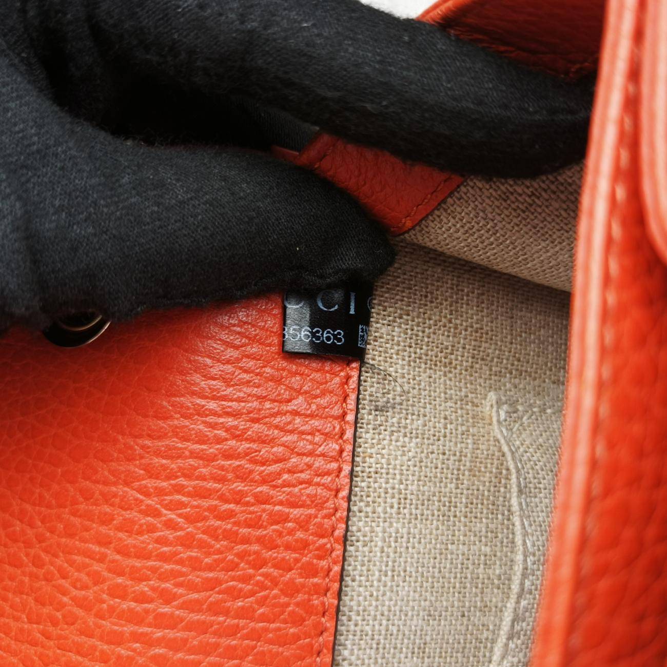 Interlocking GOrangeLeather510304B026856363インターロッキングGオレンジレザー510304B026856363