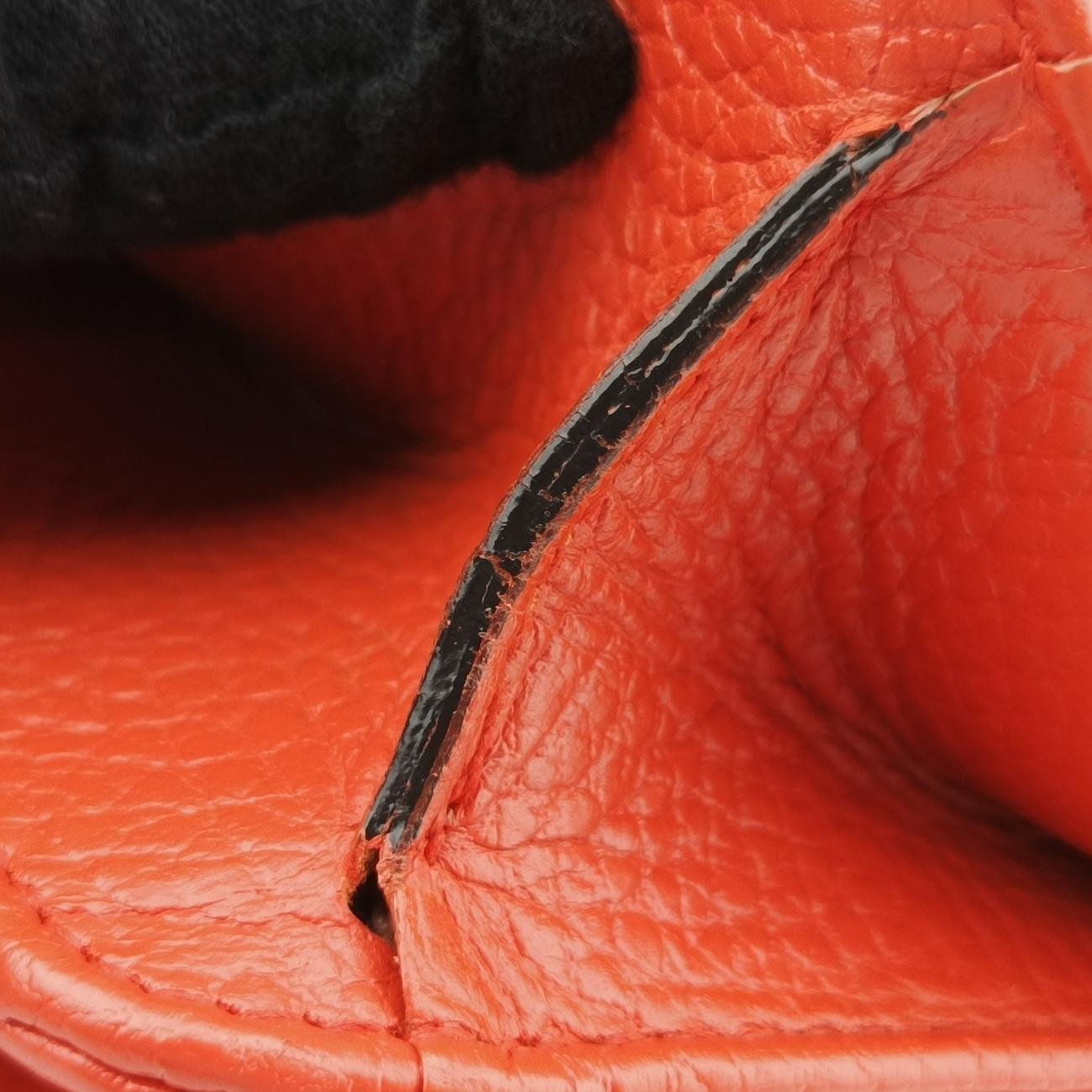 Interlocking GOrangeLeather510304B026856363インターロッキングGオレンジレザー510304B026856363